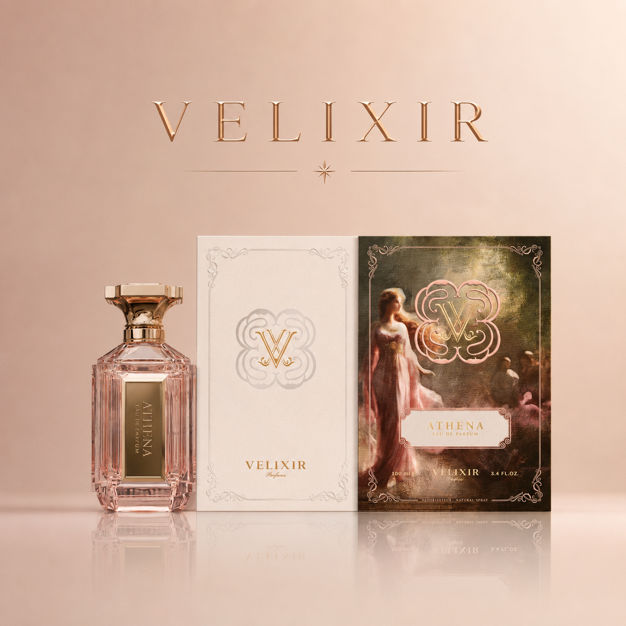 Velixir Athena Eau de Perfume 35ml & 100ml for Unisex image 2