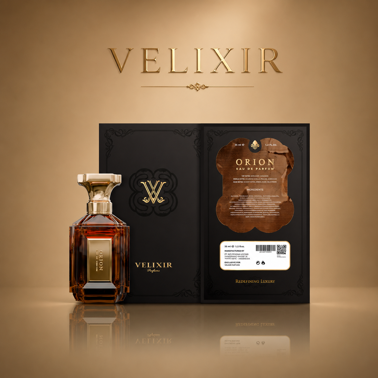 Velixir Orion Eau de Perfume 35ml & 100ml for Unisex image 3