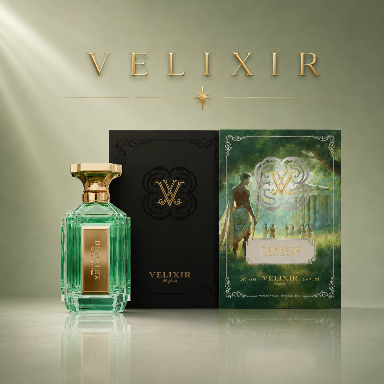 Velixir Demeter Eau de Perfume 35ml & 100ml for Unisex image 3