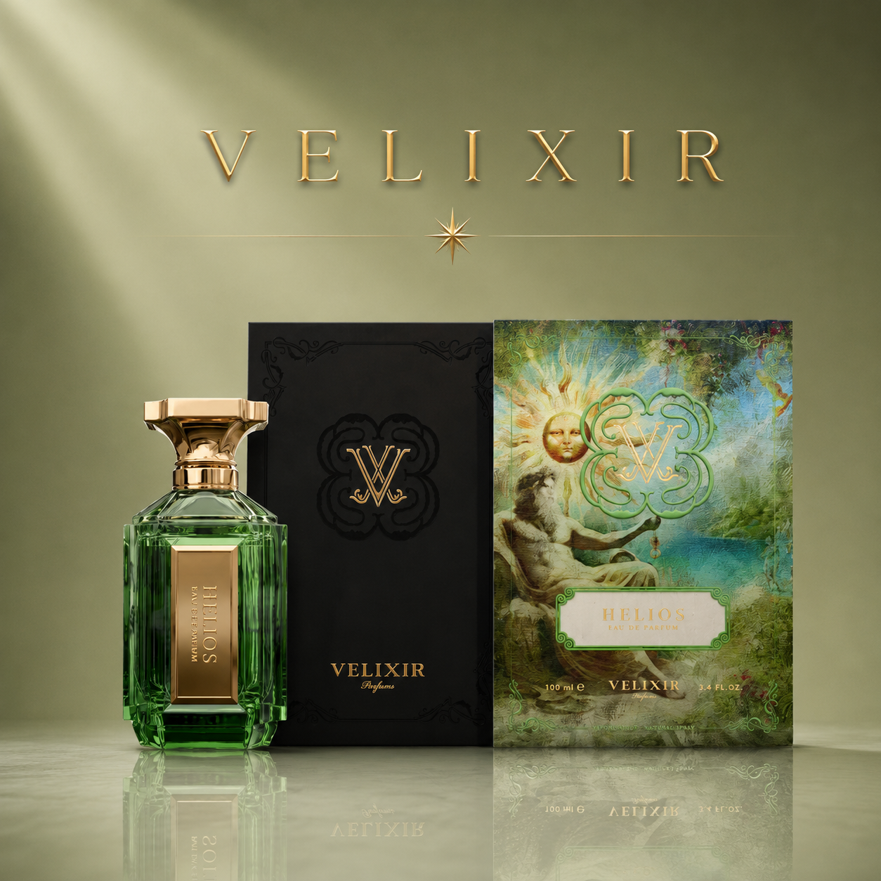 Velixir Helios Eau de Perfume 35ml & 100ml for Unisex image 3