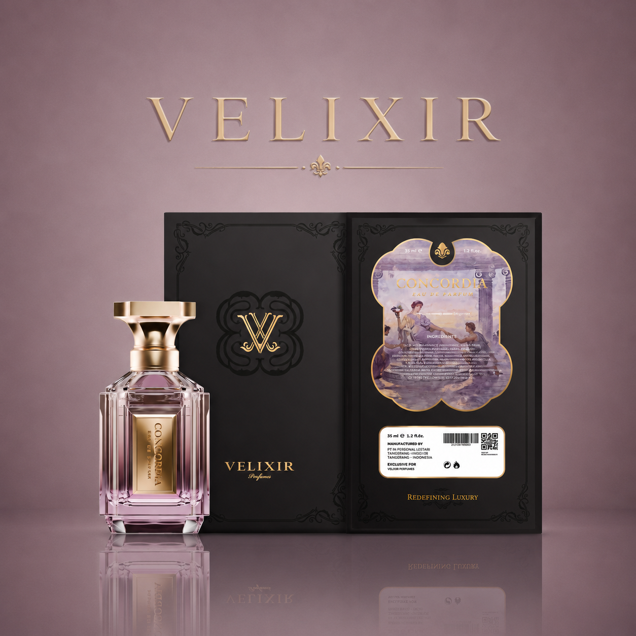 Velixir Concordia for Unisex Eau de Perfume 35ml & 100ml image 4