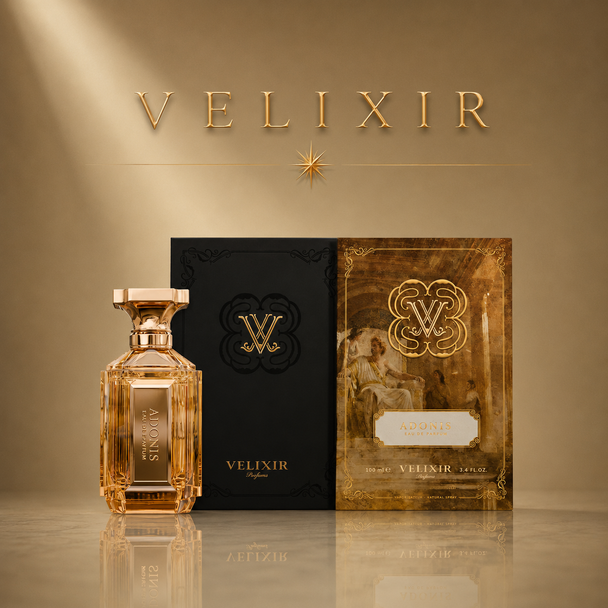 Velixir Adonis Eau de Perfume 100ml for Unisex image 2