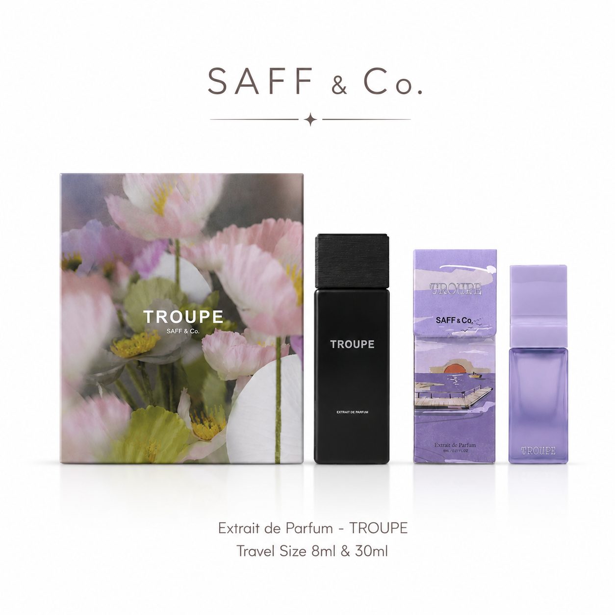 SAFF & Co. TROUPE Extrait de Parfum 8ml & 30ml