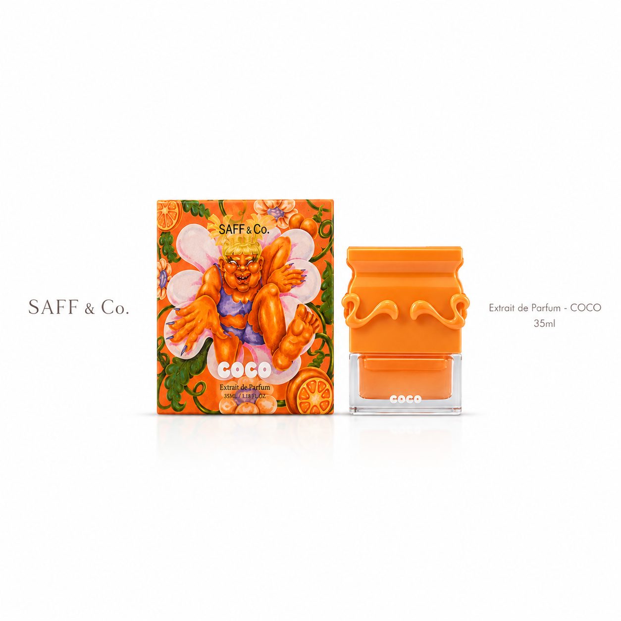 SAFF & Co. COCO Extrait de Parfum 8ml & 35ml image 2