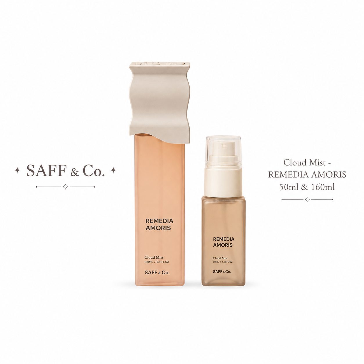 SAFF & Co. REMEDIA AMORIS Cloud Mist 50ml & 160ml