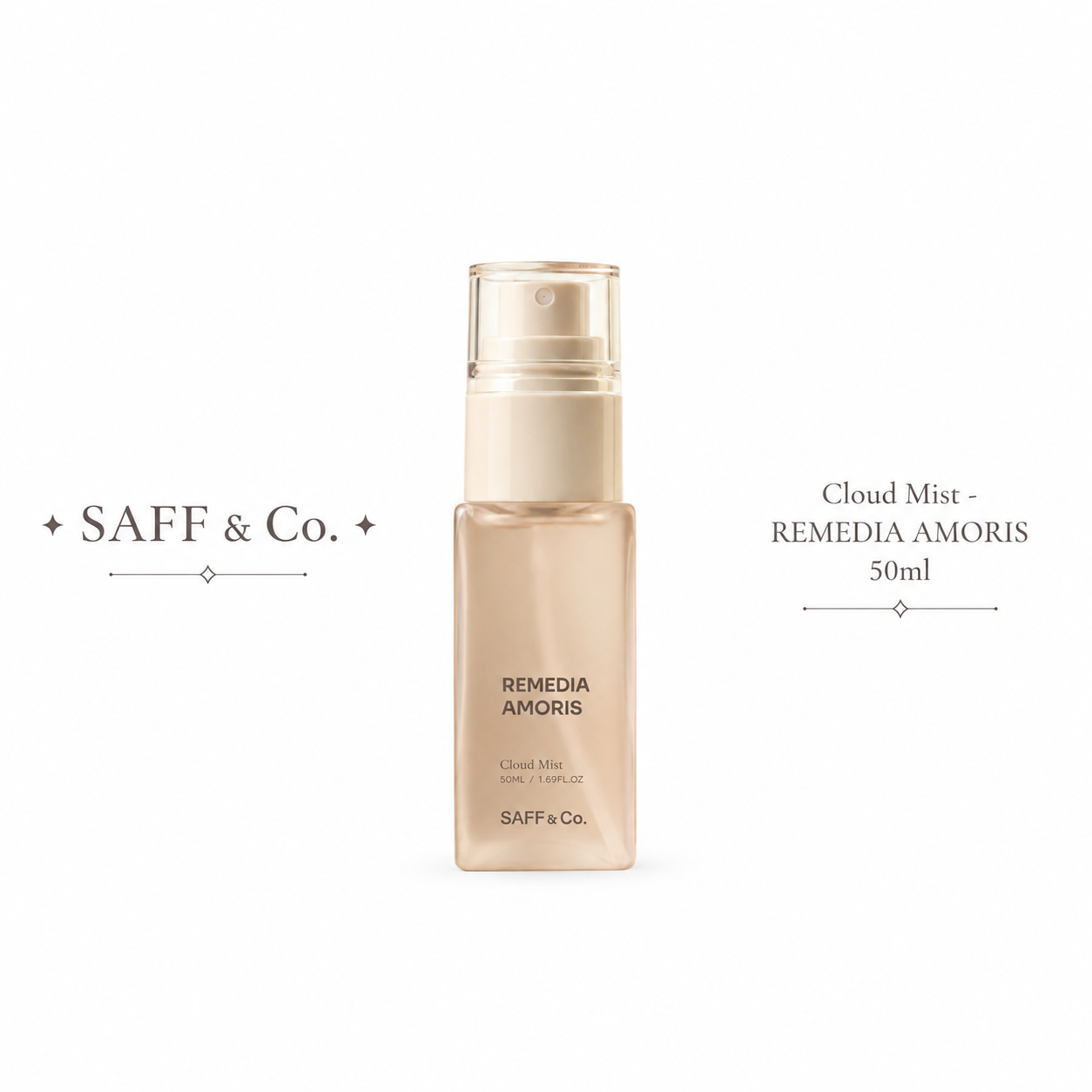 SAFF & Co. REMEDIA AMORIS Cloud Mist 50ml & 160ml image 2