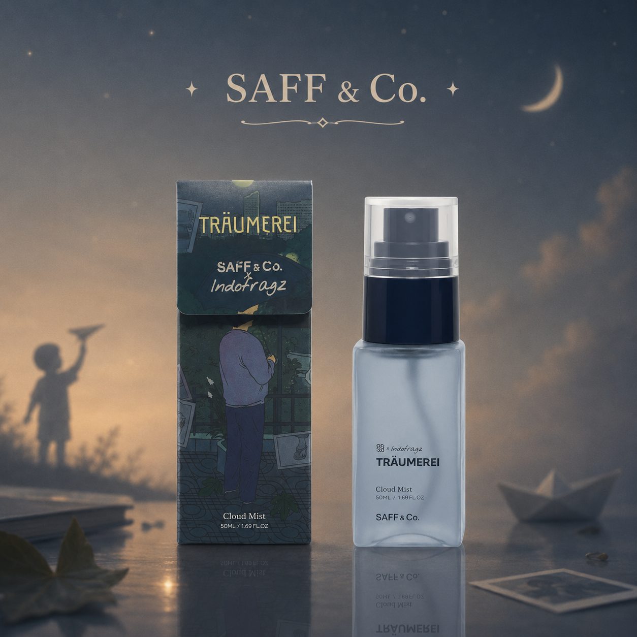 SAFF & Co. x INDOFRAGZ TRÄUMEREI Cloud Mist 50ml image 2