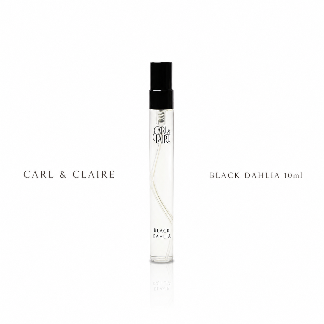 Carl & Claire Eau de Parfume Unisex - BLACK DAHLIA Travel Size 10ml