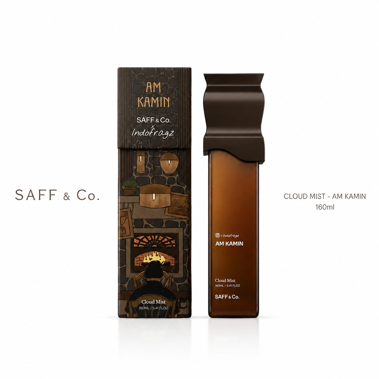 SAFF & Co. x INDOFRAGZ AM KAMIN Cloud Mist 50ml & 160ml image 3