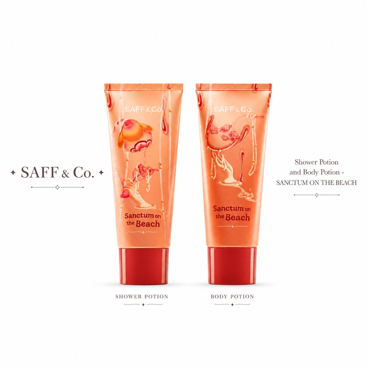 SAFF & Co. SANCTUM ON THE BEACH Body Potion & Shower Potion image 4