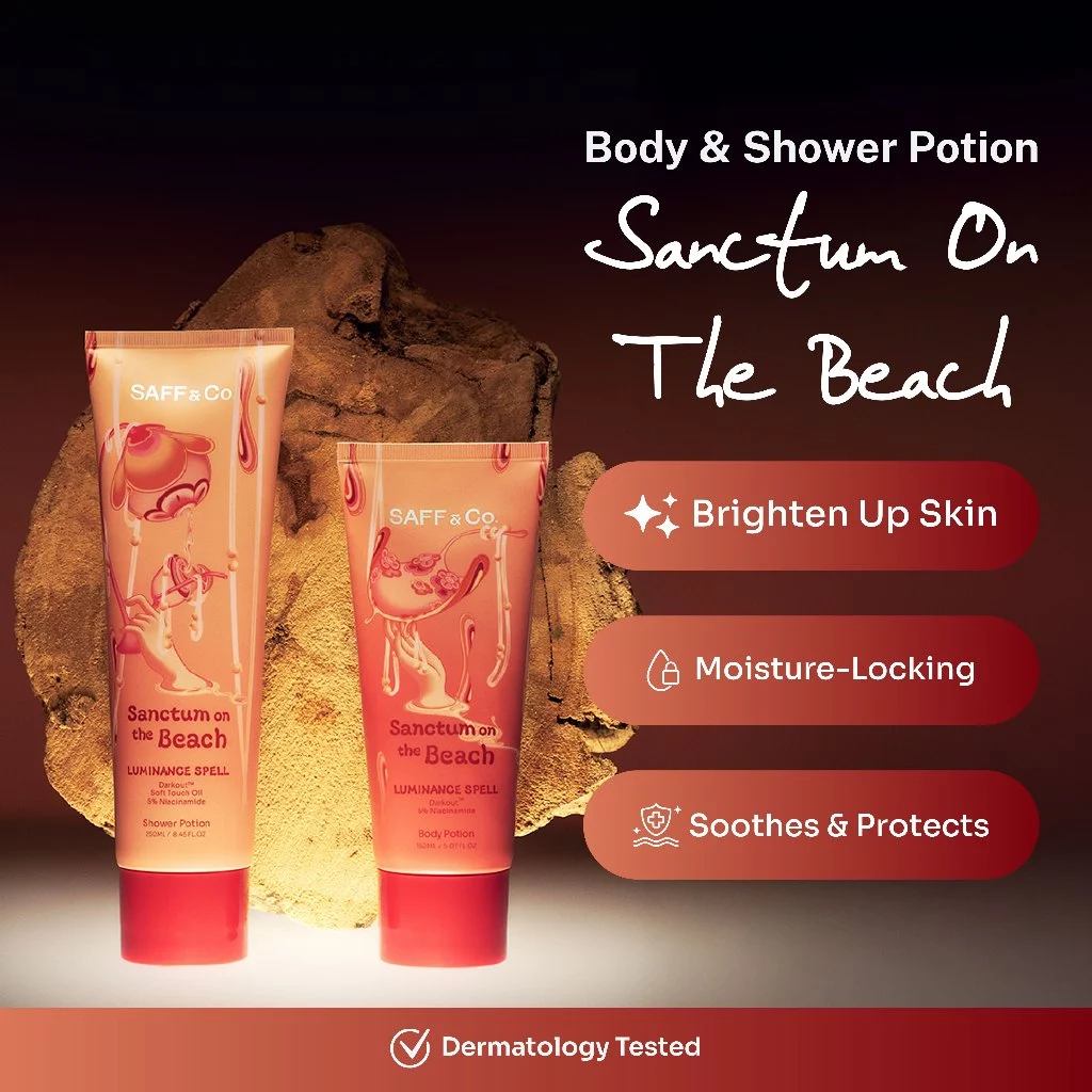SAFF & Co. SANCTUM ON THE BEACH Body Potion & Shower Potion