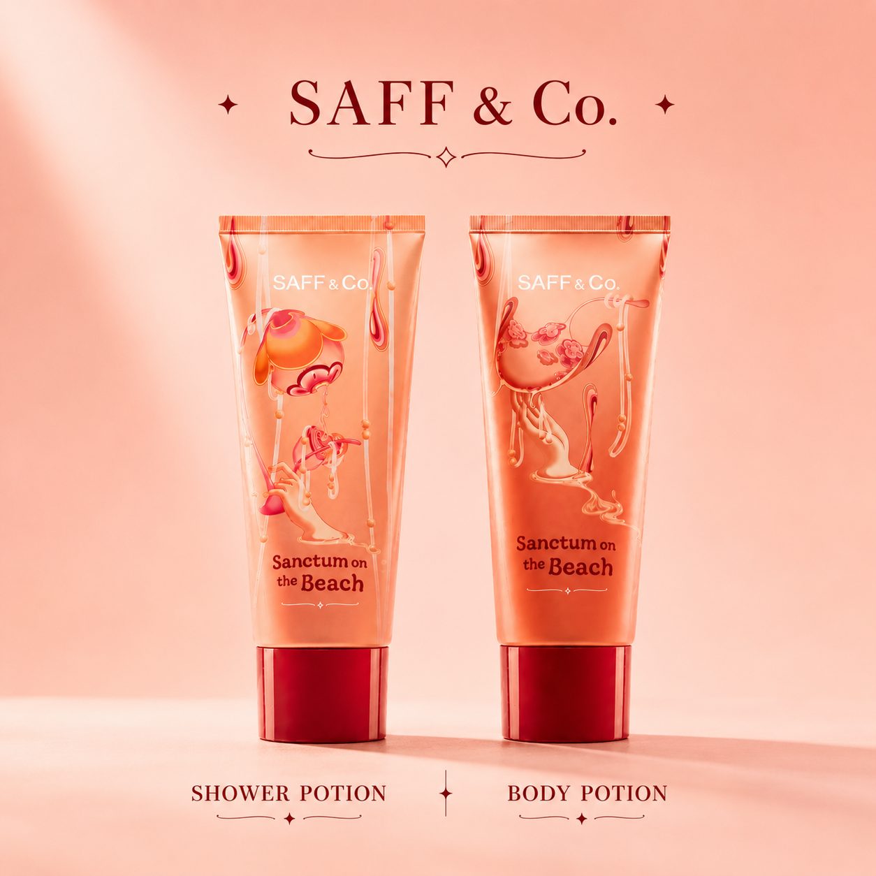 SAFF & Co. SANCTUM ON THE BEACH Body Potion & Shower Potion image 5