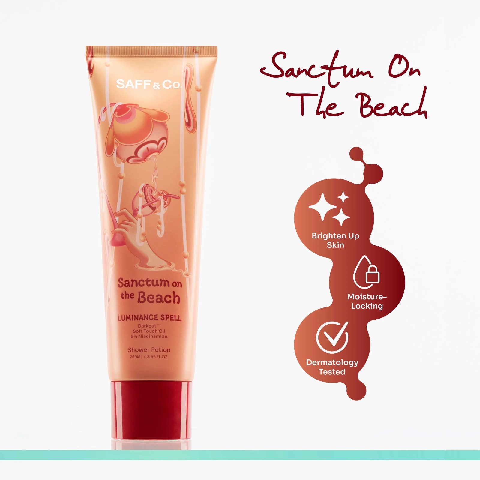 SAFF & Co. SANCTUM ON THE BEACH Body Potion & Shower Potion image 10