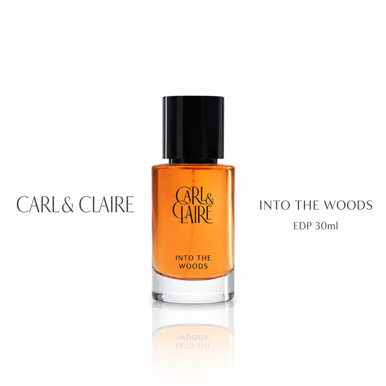 Carl & Claire Spicy Unisex Sandalwood Perfume - Into the Woods EDP 30ml