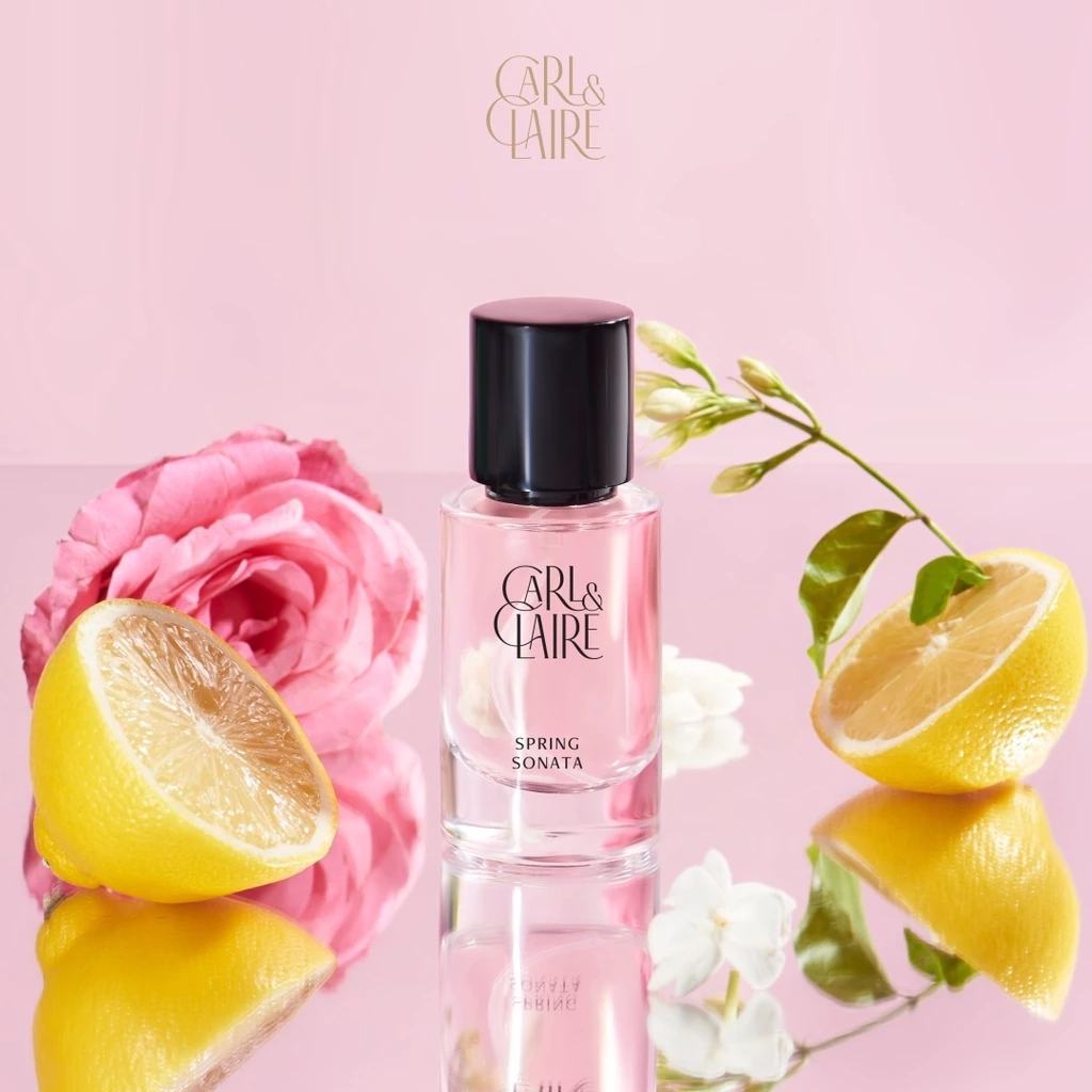 Carl & Claire Original Floral Rose Women's Eau De Perfume - SPRING SONATA 10ml & 30ml image 11