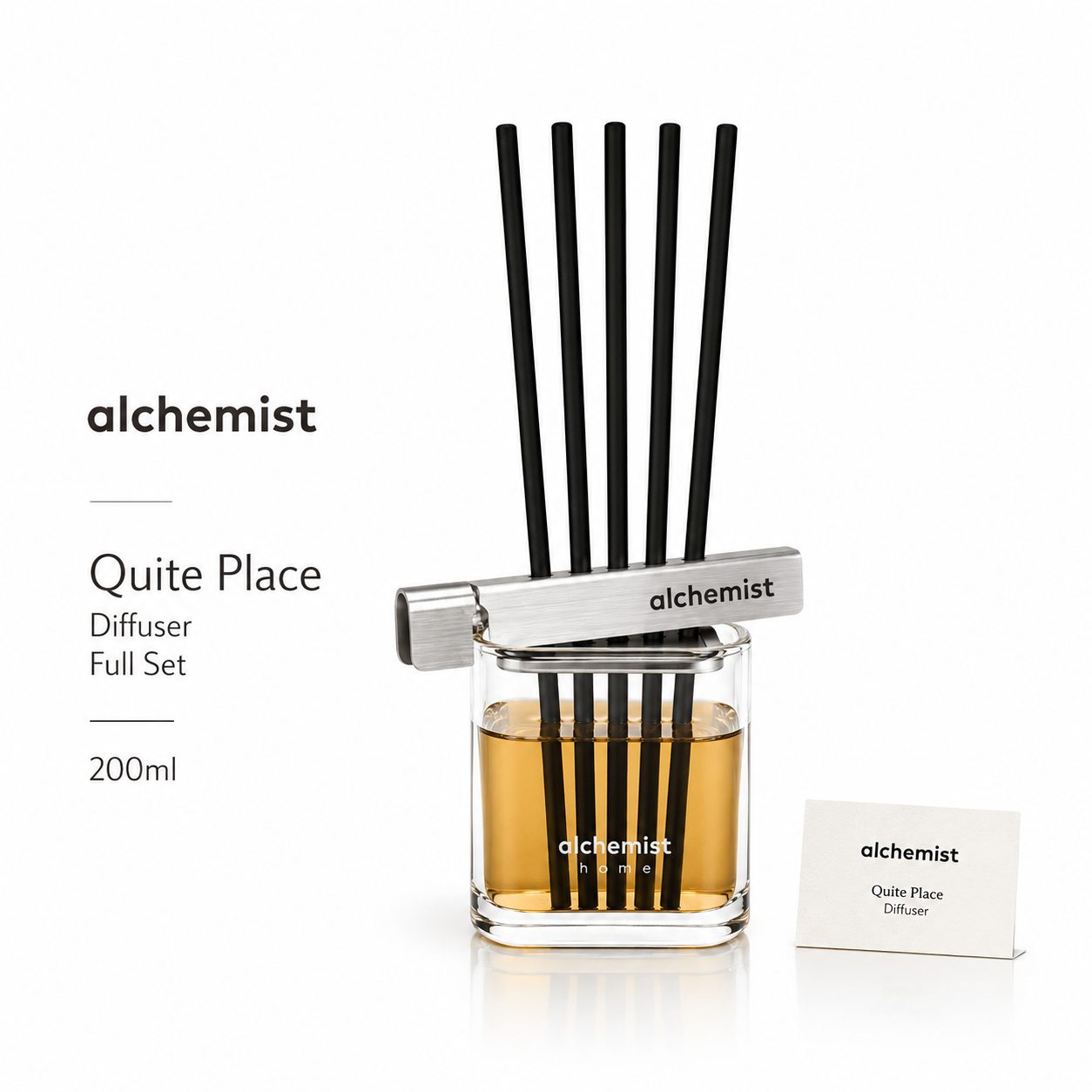 Alchemist Home Reed Diffuser Full Set - Quite Place 200ml
