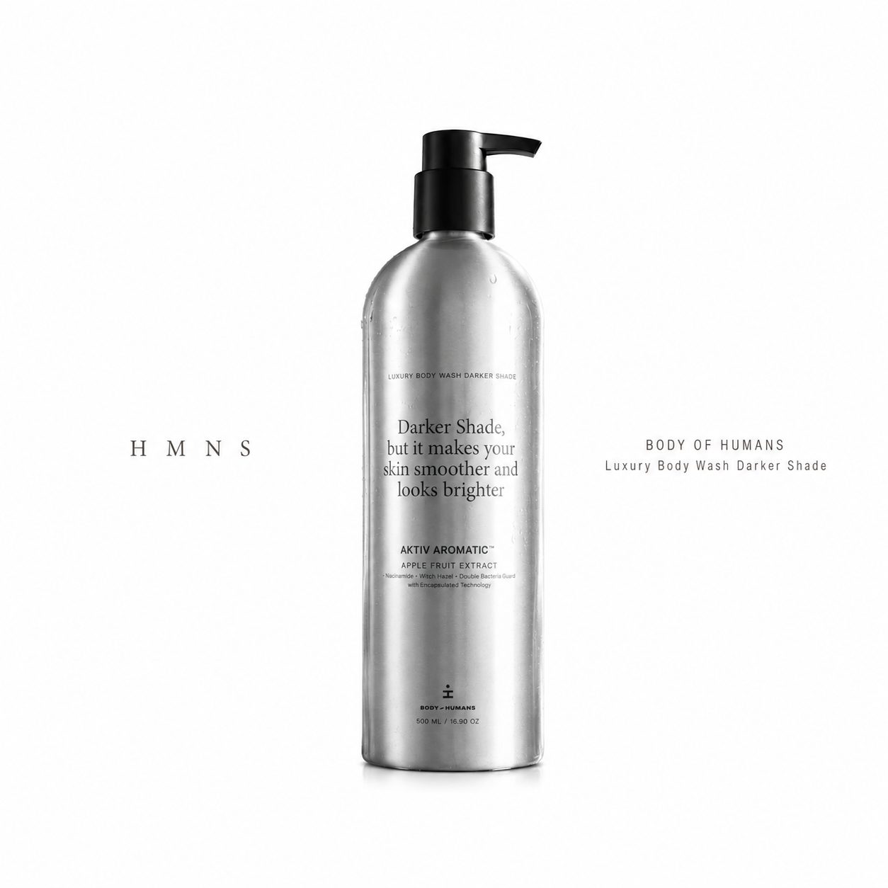 BODY OF HUMANS Luxury Body Wash - DARKER SHADE 500 ml
