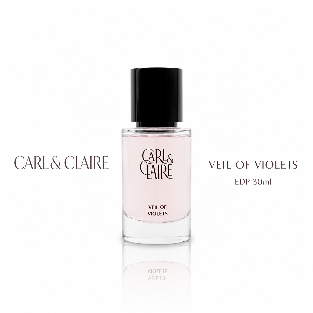 Carl & Claire Elegant Floral Women's Perfume - Veil of Violets EDP 30ml