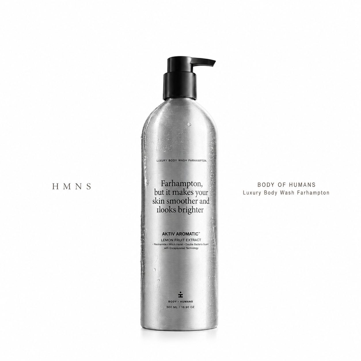 BODY OF HUMANS Luxury Body Wash - FARHAMPTON 500 ml