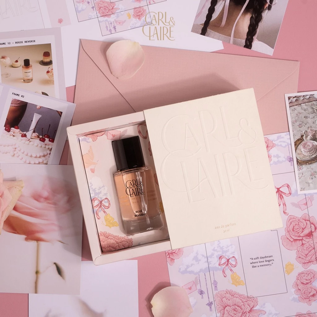 Carl & Claire Eau de Parfum Floral Peony Women's Perfume - ROSÉ REVERIE 30ml image 3