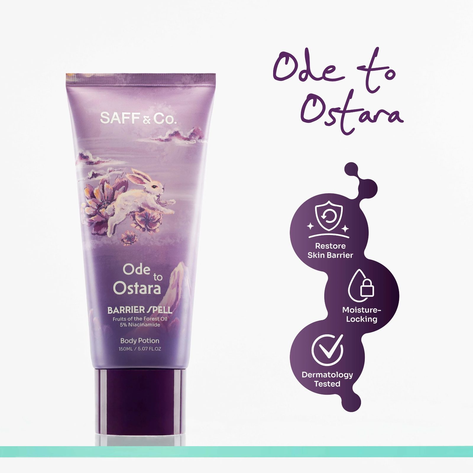 SAFF & Co. ODE TO OSTARA Body Potion & Shower Potion image 11