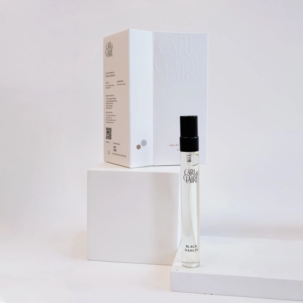 Carl & Claire Perfume Unisex Vanilla Coffee Original - BLACK DAHLIA 10ml & 30ml image 8
