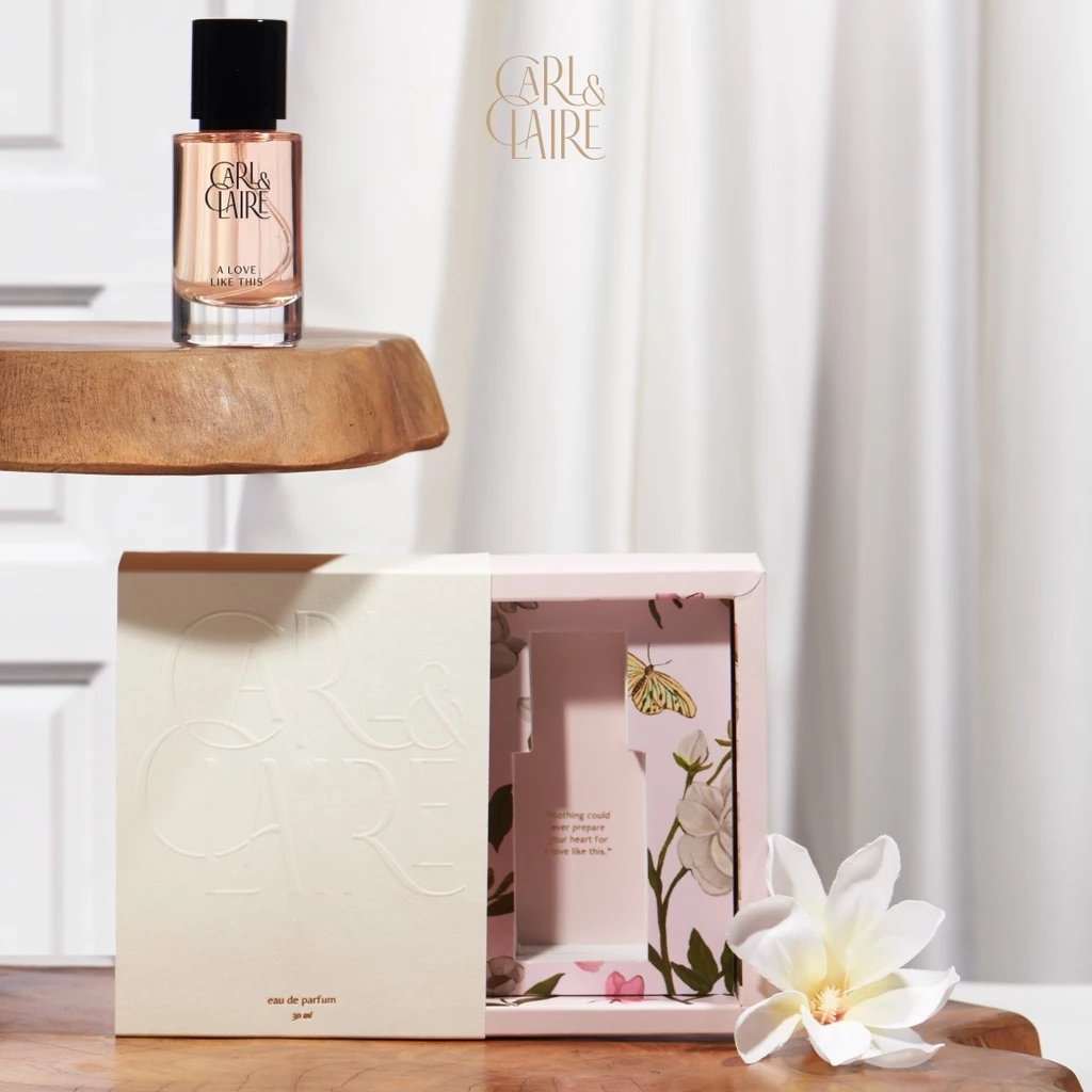 Carl & Claire Eau de Parfum Original Floral Jasmine Women's Perfume - A LOVE LIKE THIS 30ml image 3