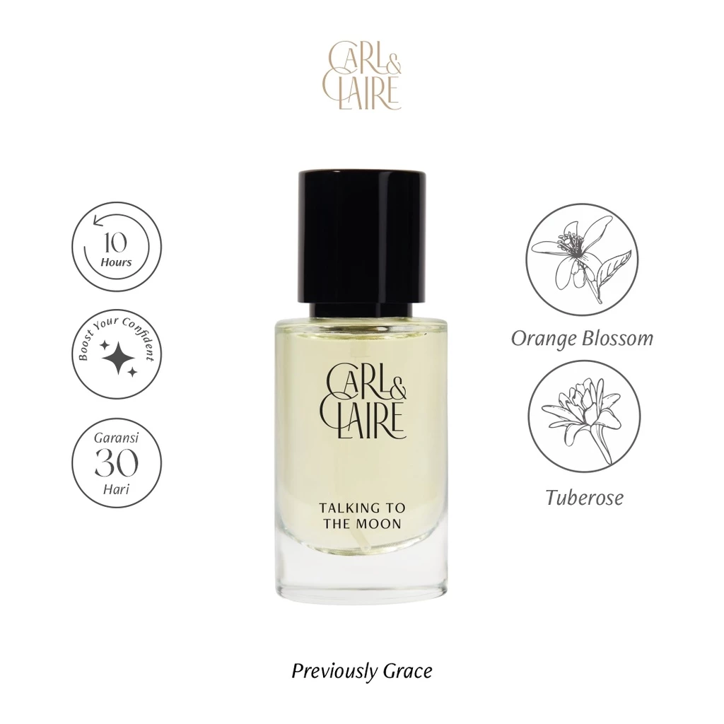 Carl & Claire Original Sweet Fruity Berry Parfum EDP - TALKING TO THE MOON 30ml image 3