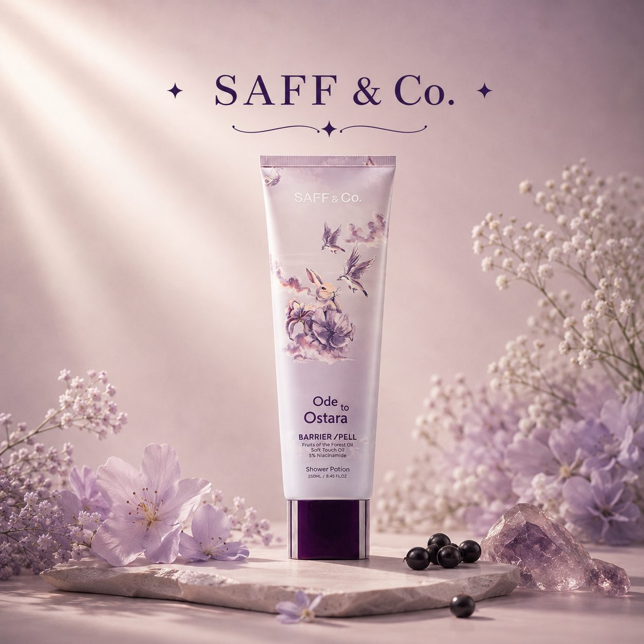 SAFF & Co. ODE TO OSTARA Shower Potion 250ml image 2