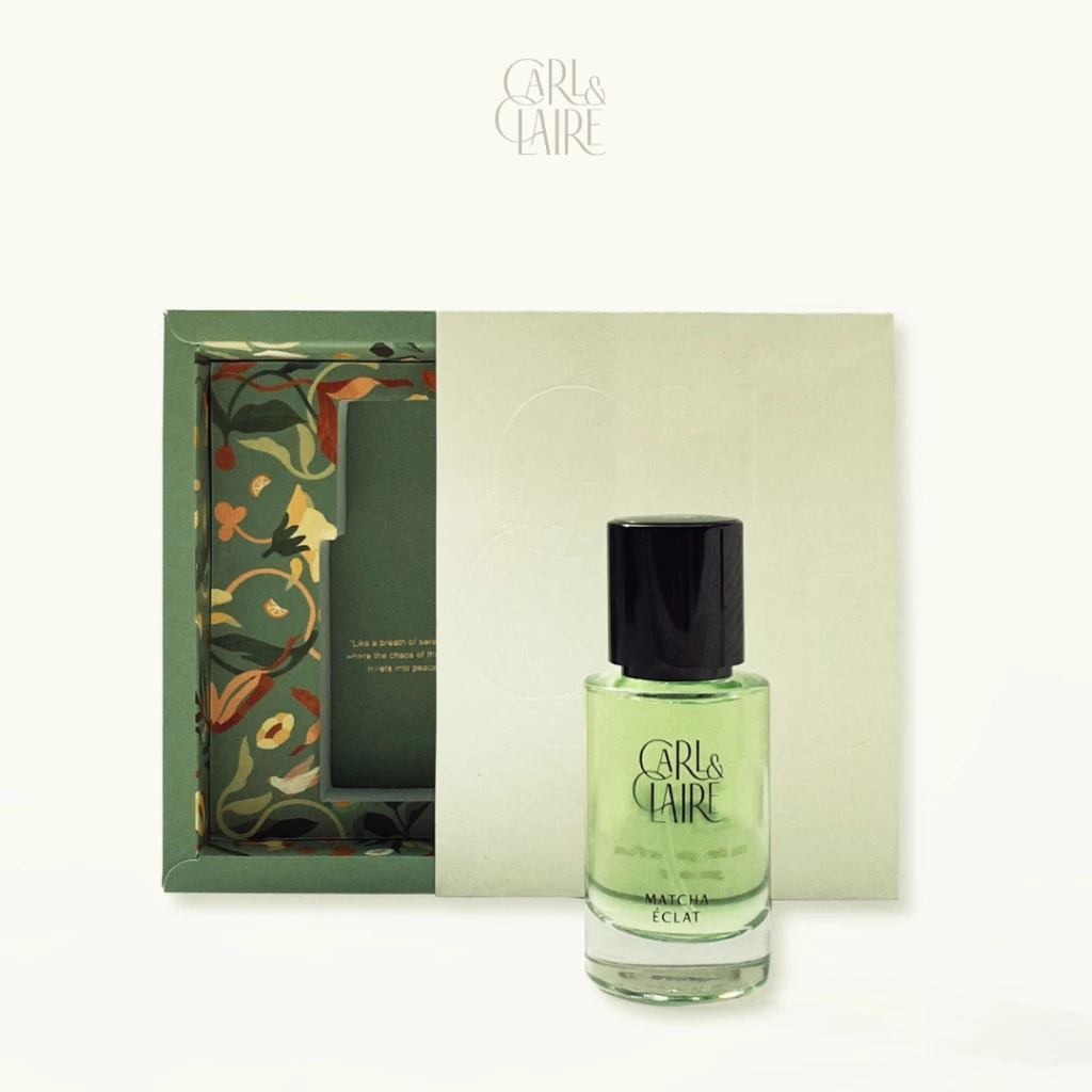 Carl & Claire Eau de Parfum Original Unisex Fresh Green Perfume - MATCHA ECLAT 30ml image 5